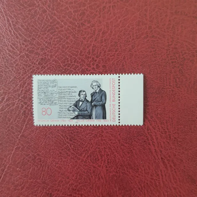 Briefmarke Bund BRD 1985, Michel 1236, Brüder Grimm, postfrisch