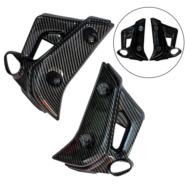 Riloer Rivestimento Interno Maniglia In Fibra Di Carbonio Per Toyota RAV4 2019-2022 - Set Da 5 Pezzi In ABS - 2