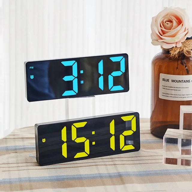 VOICE ACTIVATED ALARM Clock with Anti Disturb Function and 12/24 Hour