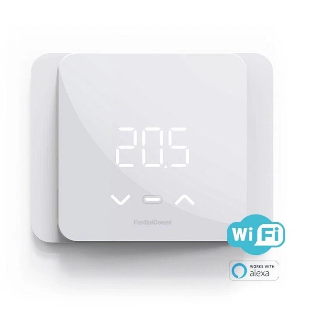 Fantini Cosmi C800WIFI PRO Thermostat Wifi pour montage mural encastré...