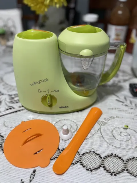 Beaba Babycook 4-in-1 Baby Food Maker - Steam Cook Blend Puree (Read Description
