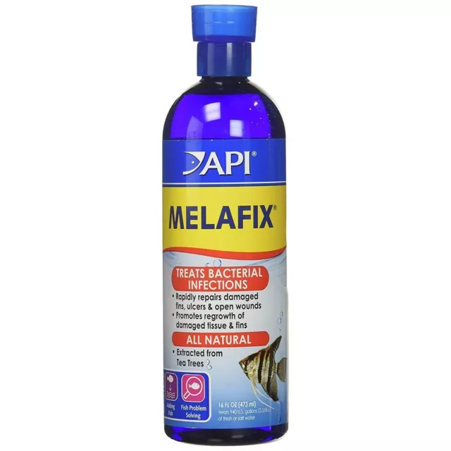 473ml API Melafix Freshwater Fish Bacterial Infection Remedy Bottle