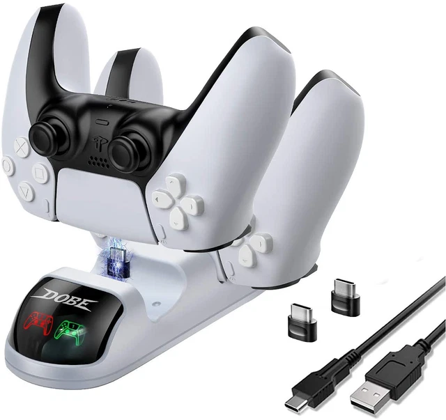DUAL FAST CHARGING Station For PlayStation5 DualSense PS5 Controller