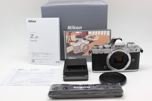 【 TOP MINT COUNT 5 IN BOX 】NIKON Zfc 20.9MP Mirrorless Digital Silver From JAPAN 2