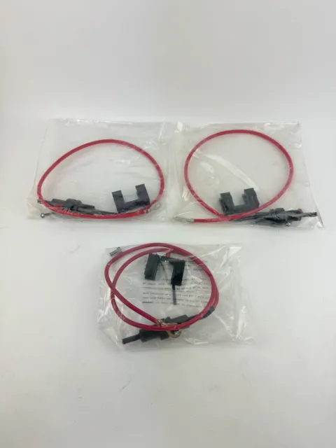 OEM Motorola TKN6458A Power Cable & Fuse Kit *LOT OF 3*
