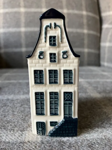 KLM Bols Blue Delft Miniature House - No 9 Amsterdam