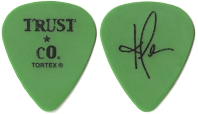 Trust Company Kevin Palmer 2003 True Parallels tour issued signature Guitar Pick