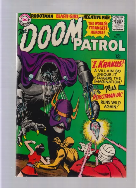 Doom Patrol #101 - Bob Brown Cover! (7.5/8.0) 1966