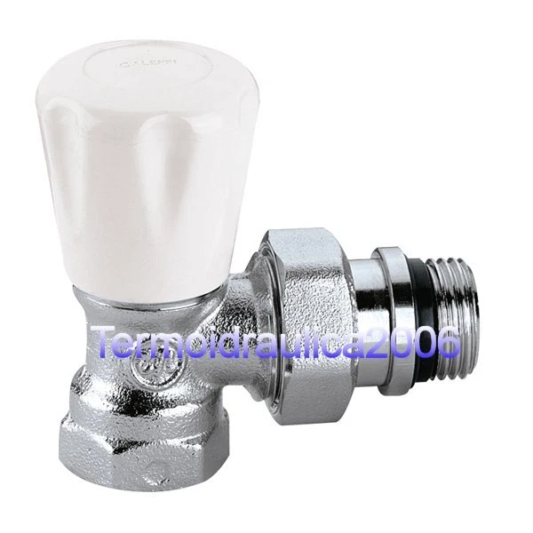 Caleffi 411402 Vanne de radiateur manuelle équerre 1/2"
