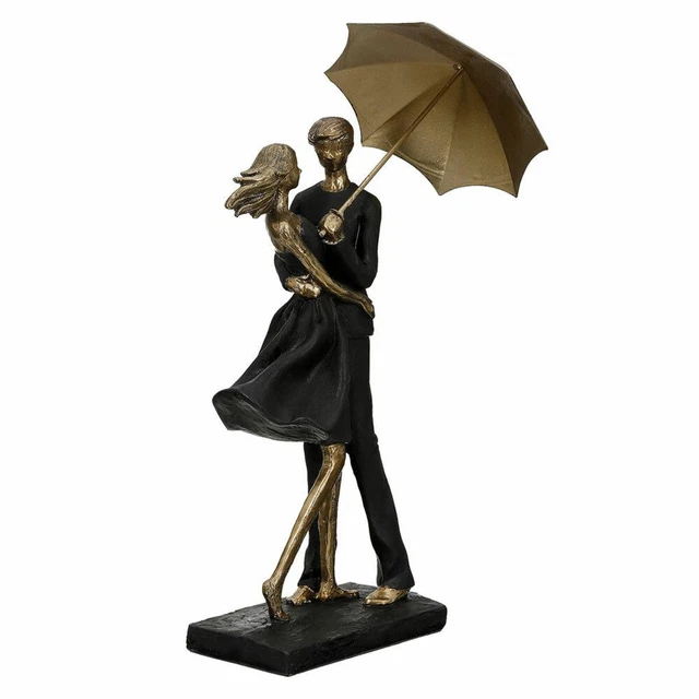 Figurines Gilde Becky - Set De 2 Sièges Sur Rebord - Déco Résine Bleu/blanc