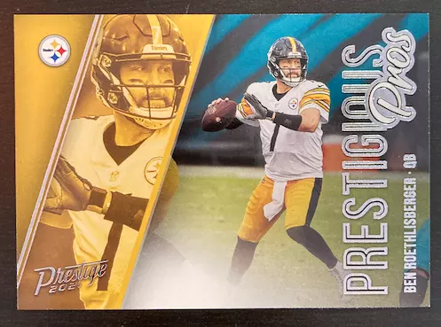 Ben Roethlisberger 2021 Panini Prestige Prestigious Pros