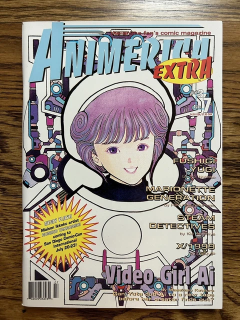 ANIMERICA EXTRA ANIME Manga Magazine Lot Vol 3 #5 7 9 12 Viz Comm 2000 ...