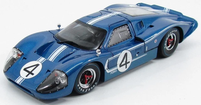Shelby Collectibles 1/18 Ford Gt 40 Mark Iv Blue Le Mans 24H 1967 Mk