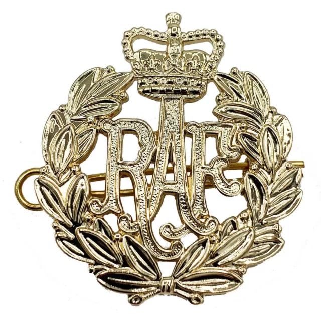 Royal Air Force Cap Badge - Brass Base Metal