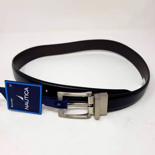 NEW! Nautica Leather Belt - Size 26 Kids