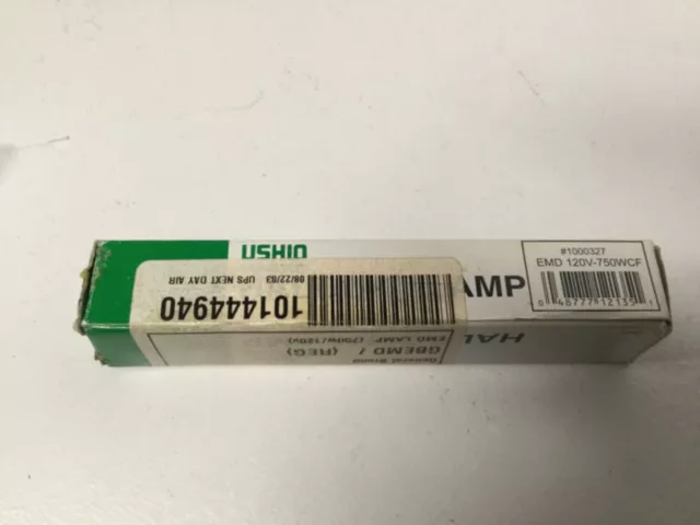 Ushio EMD 1000327 120 V 750 W Halogen CF Lamp Bulb New 211