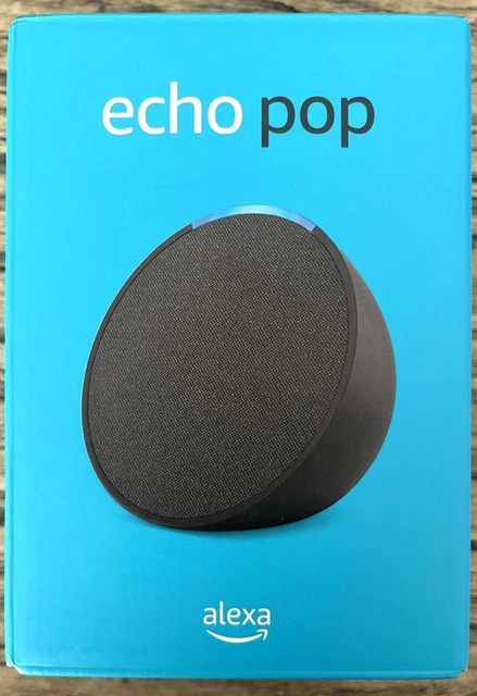 Enceinte connectée Amazon Echo Pop 1ère génération neuve scellée new neu - noire