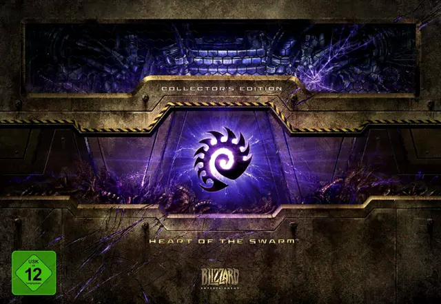 Starcraft  2 II  Heart of the Swarm Collector's Edition LEER EMPTY BOX Blizzard