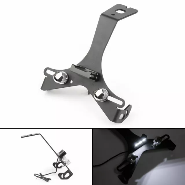 BK Aluminium Alloy Motorcycle Support De Plaque Bracket Pour Ducati 848/1098