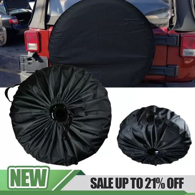 Car Spare Tire Cover Tyre Storage Bag Waterproof Sunshade Wheel Cover Truck