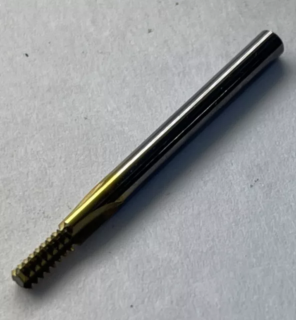 Xactform #8-32 Solid Carbide Thread Mill TMN 1/8"X.120-32UN Machinist (23MY25)