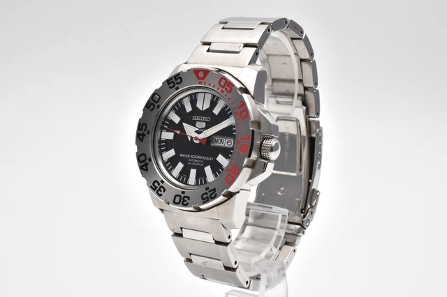 SEIKO 5 SPORTS 7S36-03D0 Orange Baby Monster Gents Dive