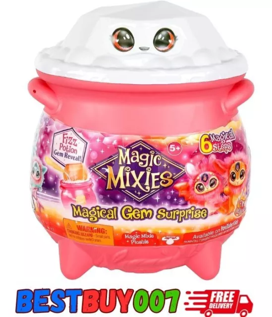 Magic Mixies Magical Gem Surprise Cauldron - Fire