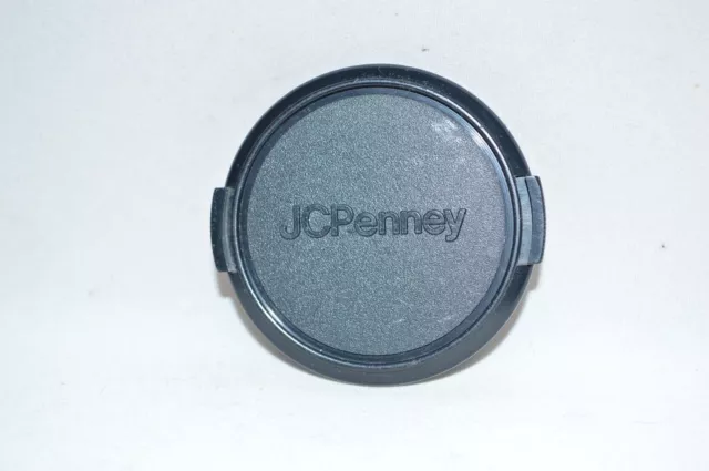 JC Penney 55 mm Plastic Tab Lock Front Lens Cap (FLC-63)