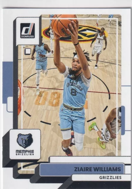 2022-23 Panini Donruss NBA Basketball No. 160 Ziaire Williams