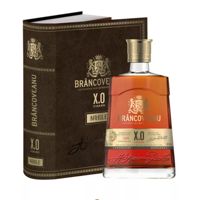 Brandy - Cognac Brancoveanu NOBLE XO, 40%, 0.7L Conf. Regalo