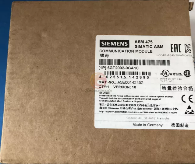 Ein siemens 6GT2002-0GA10 6GT2 002-0GA10 Kommunikation Modul Neu