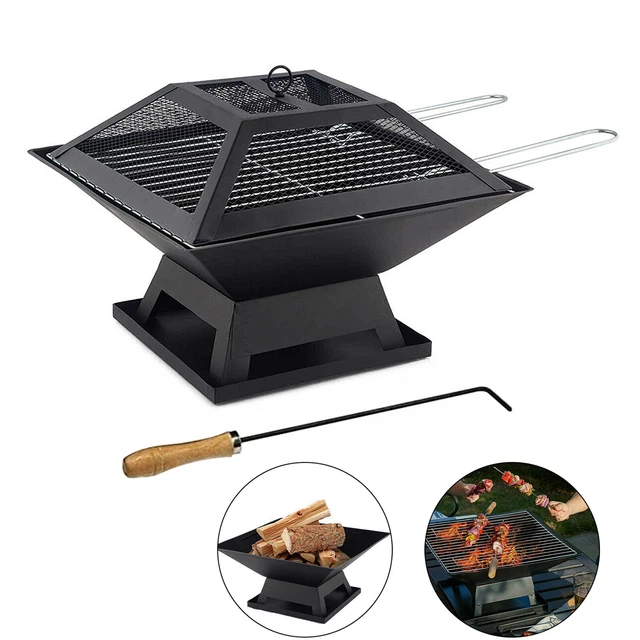 FEUERGRUBE FEUERGRUBE KOHLEN Quadratischofen Terrassenheizung Mit Bbq