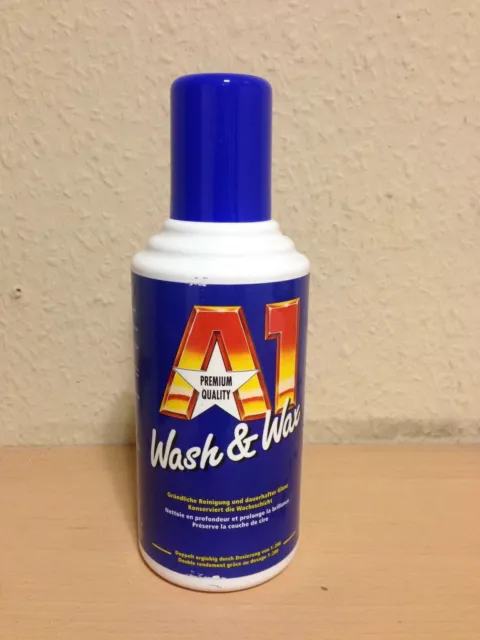 A1 Lavage & Cire Et + Dr. Wack 500 ML Art 2740 Premium Shampoing Auto Polissage