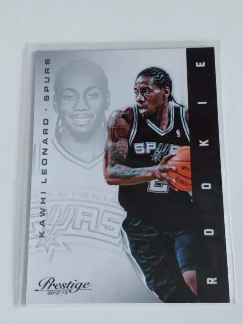 2012-13 Panini Prestige Kawhi Leonard Rookie Card (RC) #162 San Antonio Spurs