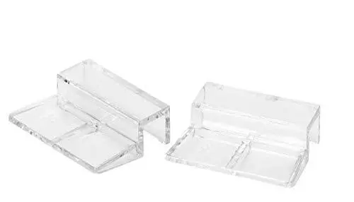 20Pcs Aquarium Glass Cover Clip Acrylic Universal Lid Clips for Rimless Aquar...