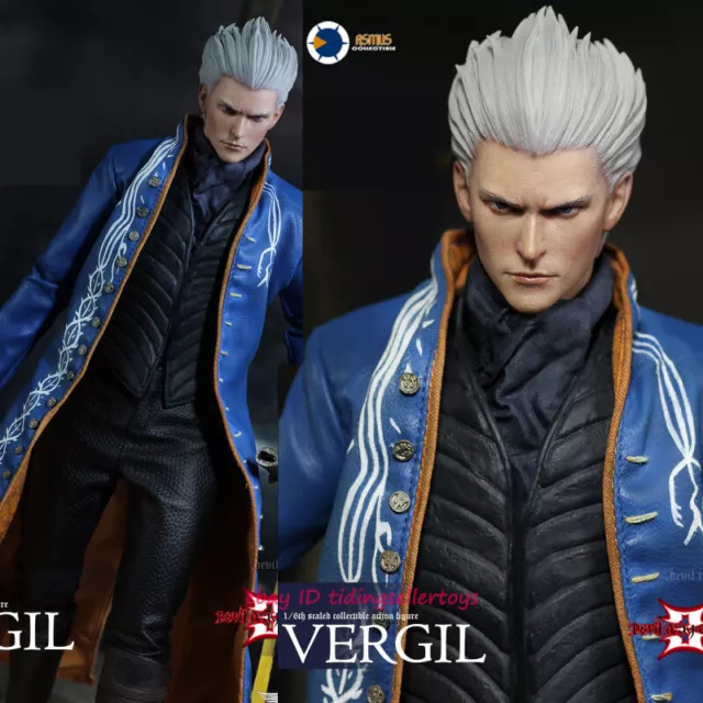 Asmus Devil May Cry 5 Vergil 1/6 Scale Action Figure Model Standard Ver.  New