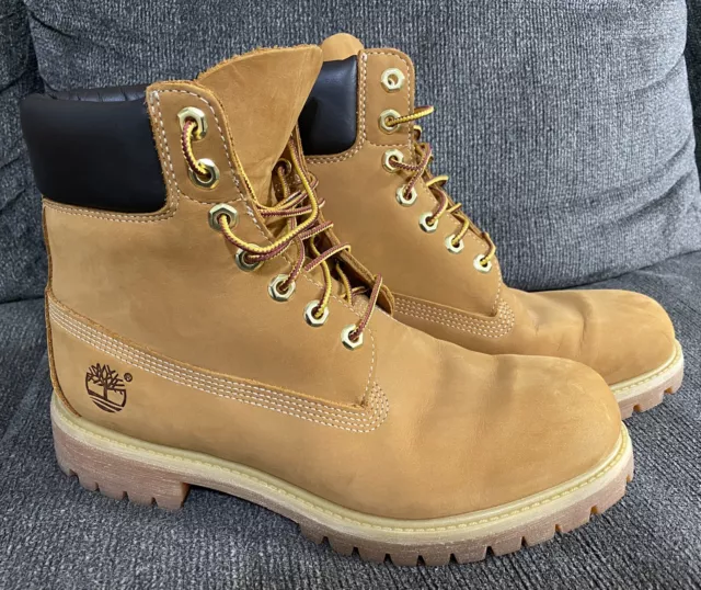 Timberland Wheat Nubuck Waterproof Primaloft 400g Boots Men’s Size 9