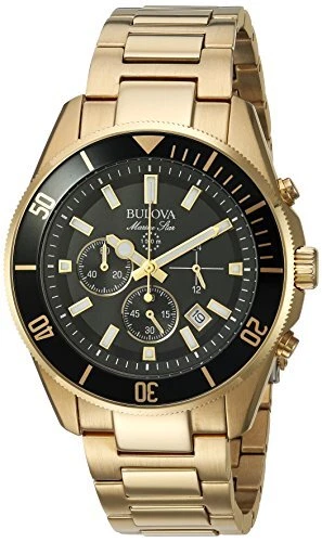 Montre Homme Club Room Quartz Deux Tons Or - Boîtier 39mm Acier, étanchéité 100m, Occasion