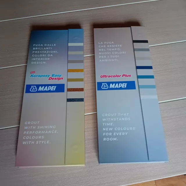 Mapei Ultra Colour Plus And Kerapoxy Grout Choice Colour Swatch Books