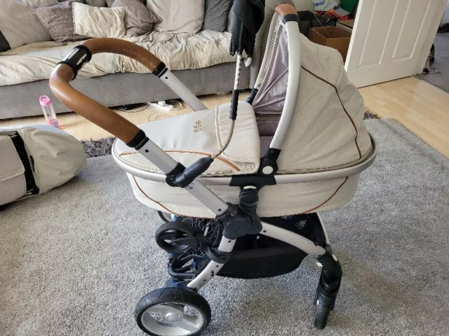 Egg stroller pram and carry cot plus extras