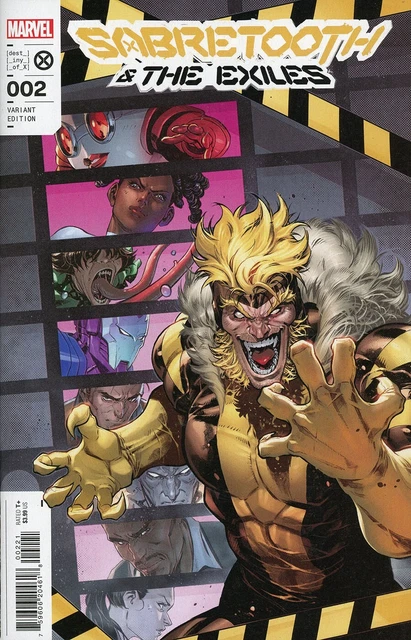 Sabretooth & the Exiles #2 2022 Unread 1st Print Iban Coello Var Cover Marvel