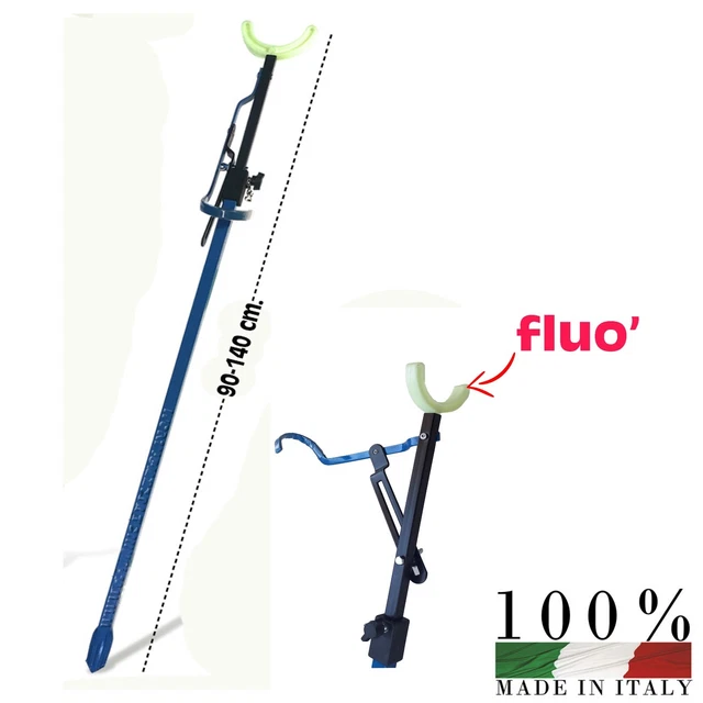 MiOYOOW 4 Cinghie Regolabili Per Canne Da Pesca - Set Completo Con Fibbie Per Tenere Sicura La Tua Attrezzatura