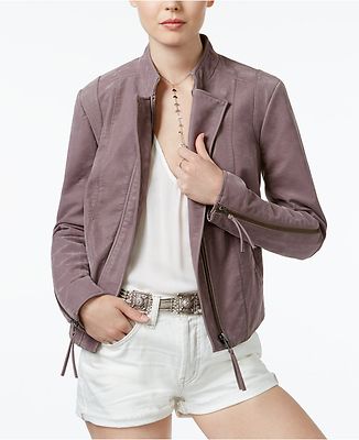 CLEAN Vegan Faux Leather Jacket 