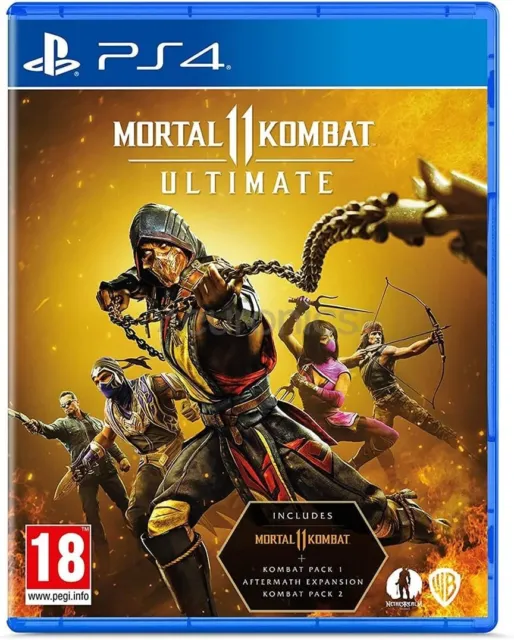 Mortal Kombat 11 Ultimate (PS4) - BRAND NEW & SEALED PLAYSTATION 4
