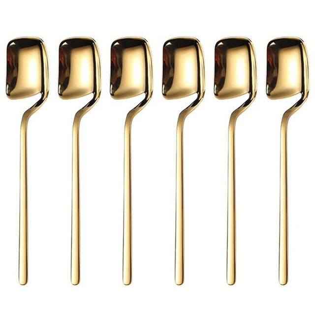 Caffè Löffel, 6 pezzi espresso Löffel, 5,6 pollici acciaio inox piccolo tè Löffel 5714