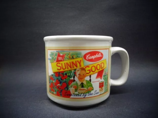 2005 Campbells Soup Sunny Good Tomato Is A Fruit Collectable Mug Cup  Dt