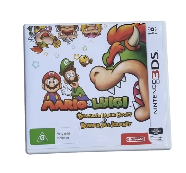Mario and luigi bowser's inside best sale story 3ds
