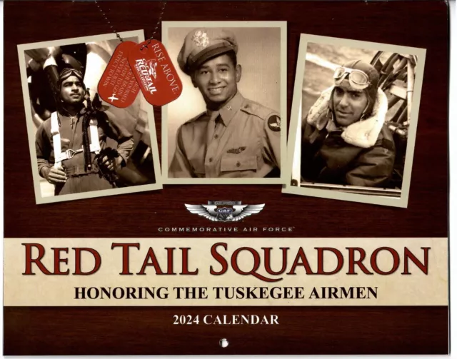 THE COMMEMORATIVE AIR Force 2024 Red Tail Squadron ( Tuskegee Airmen