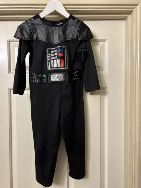 Star Wars - Darth Vader Childs Costume And Mask, Age 3-4 Years