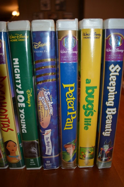 LOTTO VHS 16 Film originali stock Videocassette miste vari generi